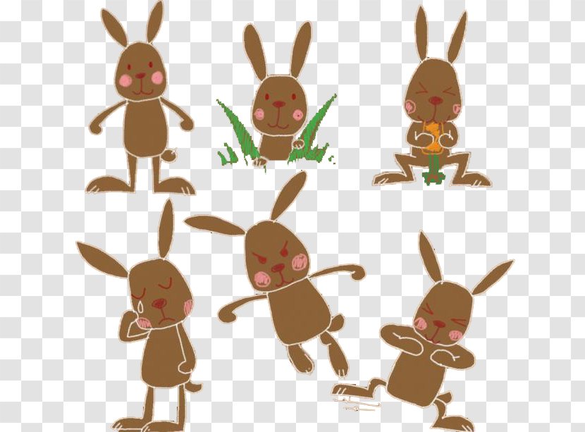 Easter Bunny Rabbit Euclidean Vector - Google Images - More Expressive Transparent PNG