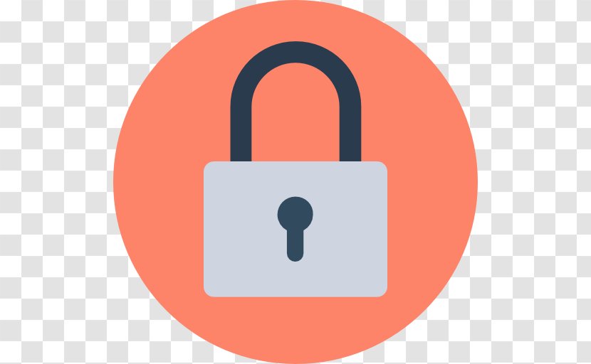 School Student Education Learning - Red - Padlock Icon Transparent PNG