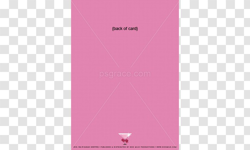 Pink M - Text - Wedding Pattern Transparent PNG