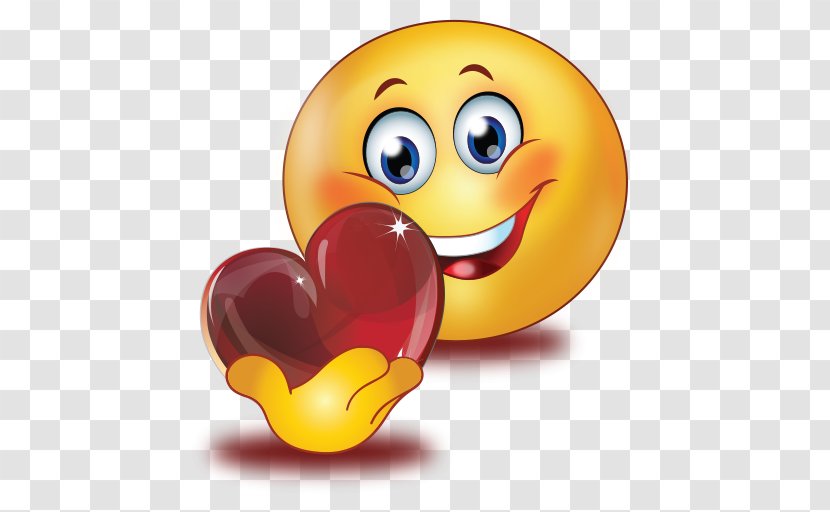 Smiley Emoticon Emoji Clip Art Heart - Sticker Transparent PNG