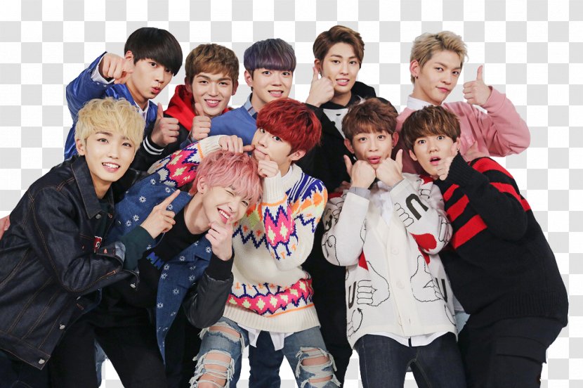 UP10TION K-pop Bravo! Spotlight Korean Idol - Heart - Group Transparent PNG