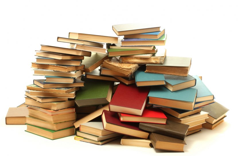 Used Book Scanning Stock Photography Clip Art - Library Stack Transparent PNG