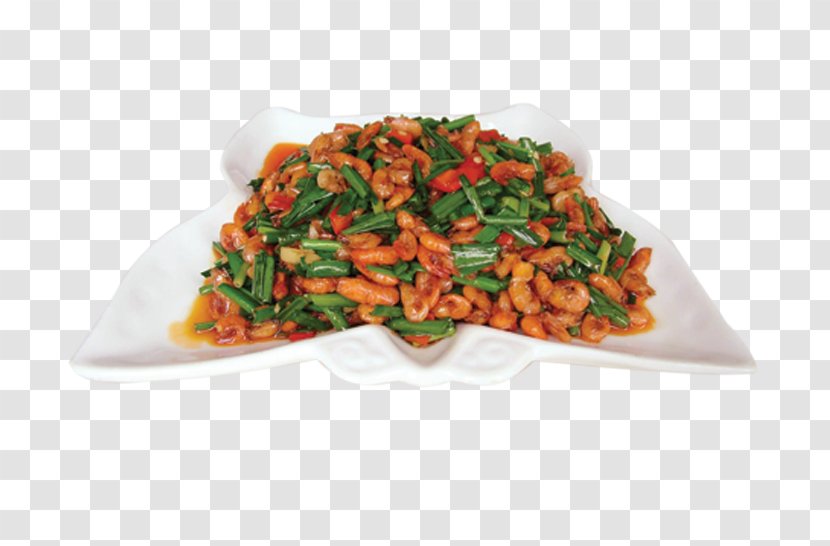 Vegetarian Cuisine Food Dish Shrimp - Garnish - Fry Farm Transparent PNG