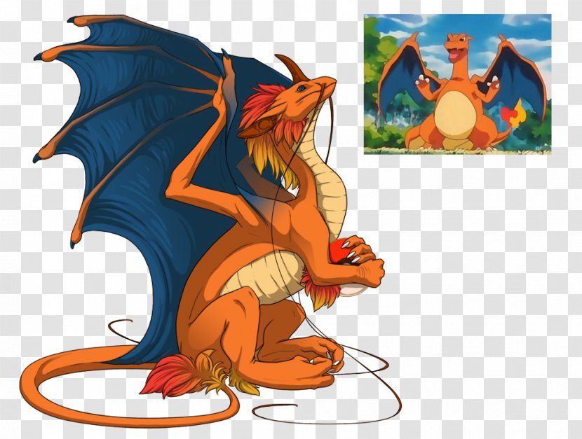 Charizard Dragonite Pokémon Legendary Creature - Cartoon - Dragon Transparent PNG