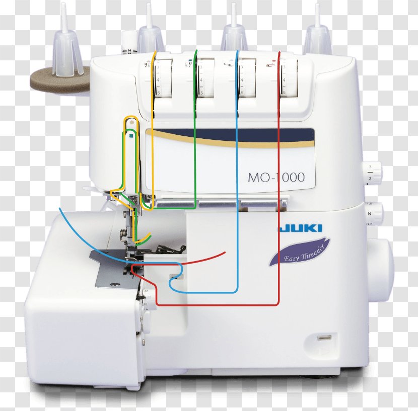 Overlock Juki MO-1000 Needle Threader Sewing Machines Transparent PNG