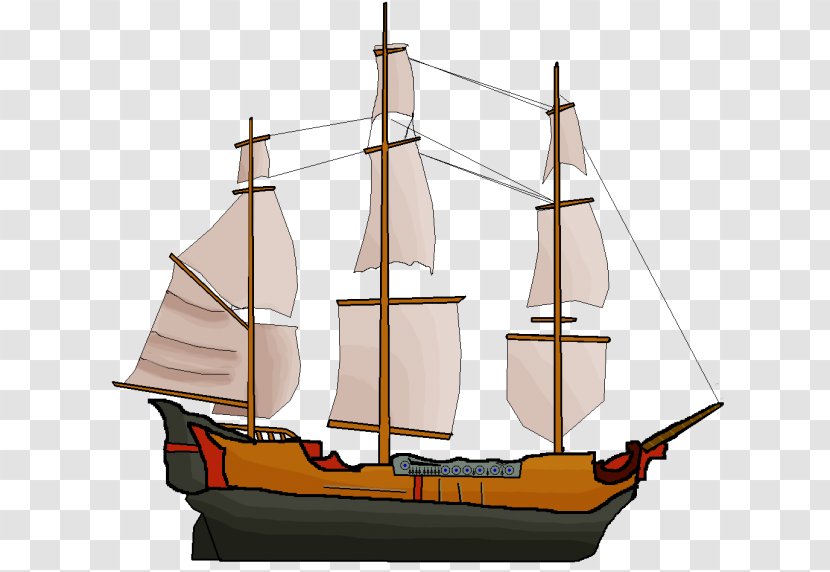 Pirate Ship Boat Piracy - Barque Transparent PNG