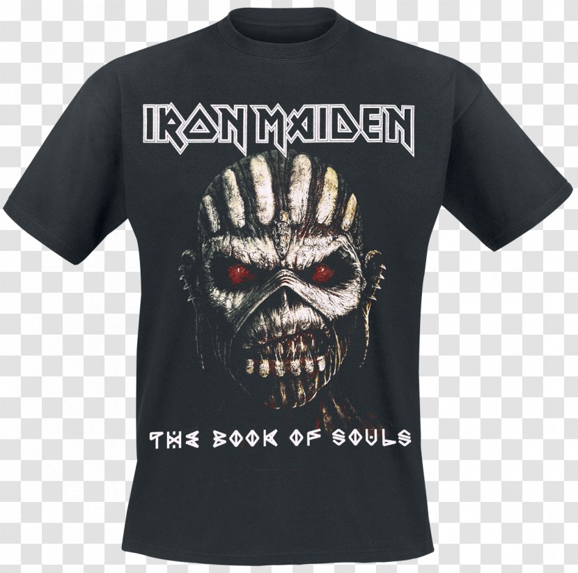 T-shirt The Book Of Souls Hoodie Iron Maiden - Cartoon Transparent PNG