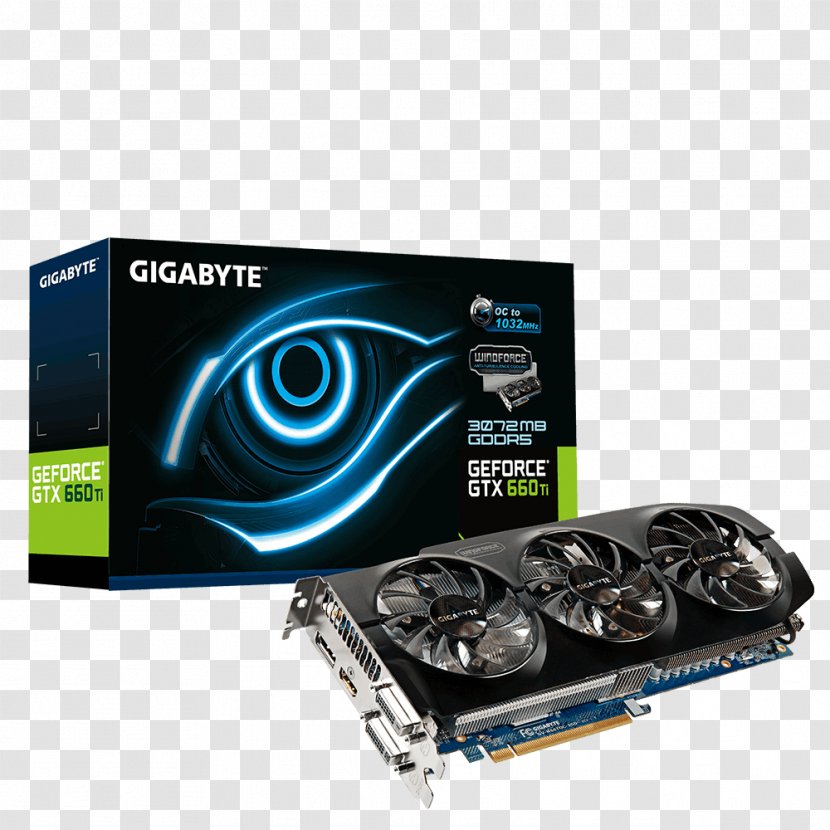 Graphics Cards & Video Adapters GeForce GTX 660 Ti 670 Gigabyte Technology - Geforce - Nvidia Transparent PNG