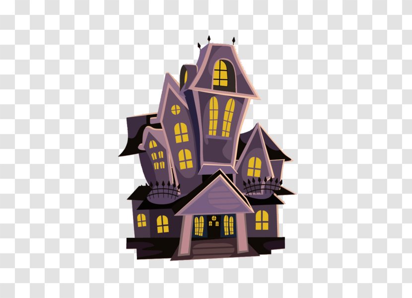 Haunted House Clip Art Ghost Free Content - Film - Cartoon Castle Transparent PNG