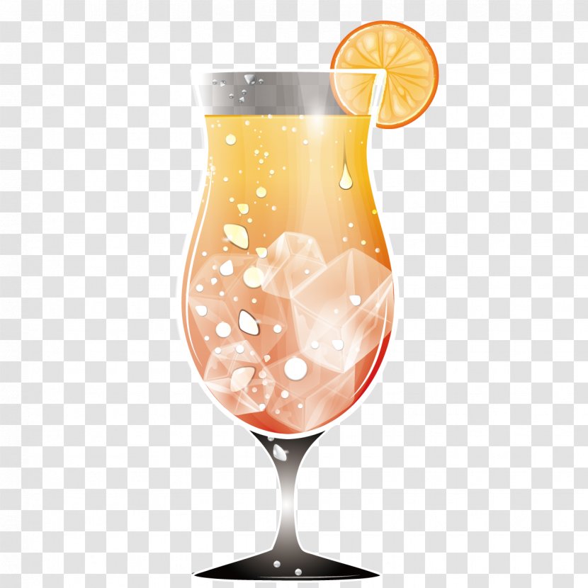 Cocktail Non-alcoholic Drink Punch Orange - Spritzer - Cocktails Transparent PNG