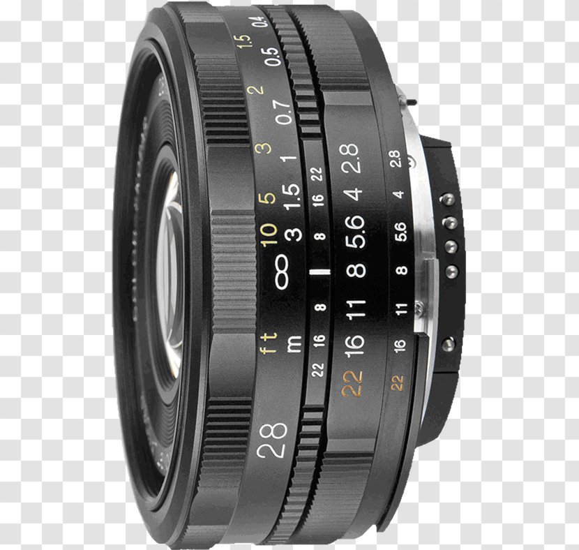 Fisheye Lens Canon EF Mount Digital SLR Sony FE 28mm F2 Voigtländer - Ef - Camera Transparent PNG