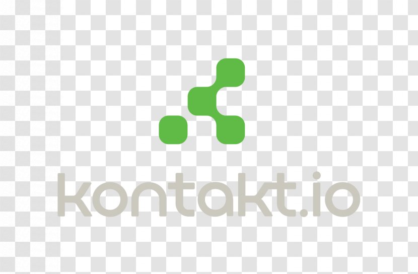 Logo Kontakt.io IOTA Internet Of Things Brand - Green Transparent PNG