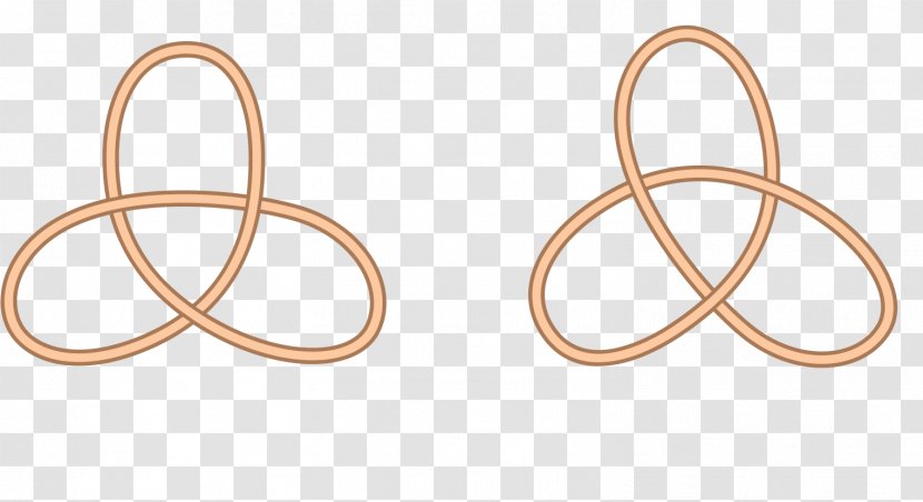 Trefoil Knot Theory Diagram Mathematics - Alternating - Knots Transparent PNG