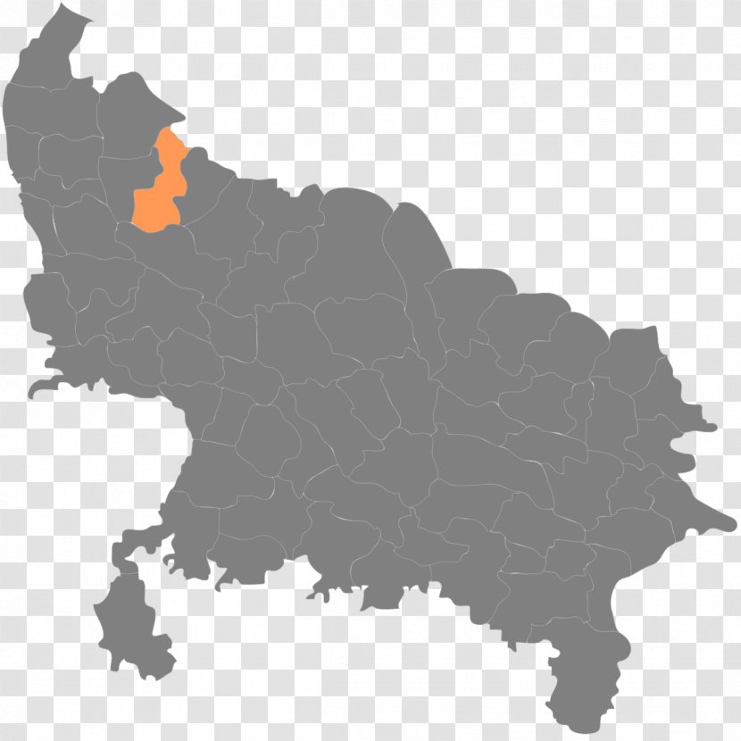 Aligarh District Map Stock Photography Vector Graphics - India Transparent PNG