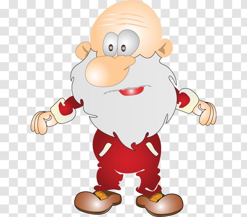 Santa Claus Pxe8re Noxebl Animation Christmas Clip Art - Cartoon Transparent PNG