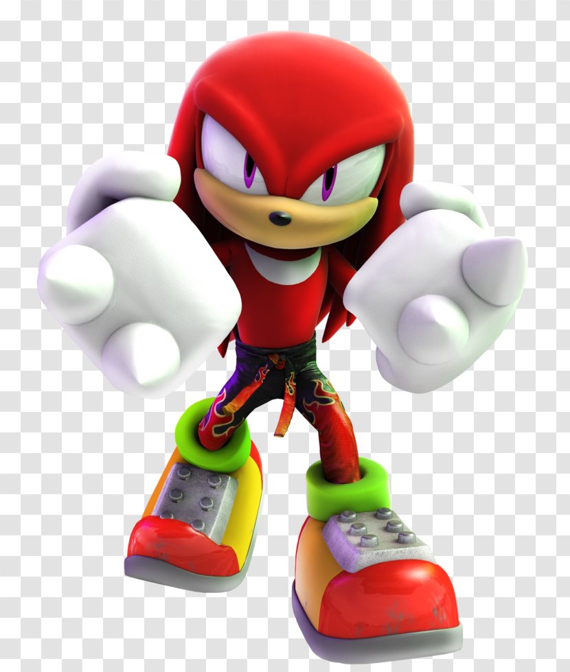 Sonic The Hedgehog Shadow Knuckles Echidna Free Riders Unleashed - Fictional Character Transparent PNG