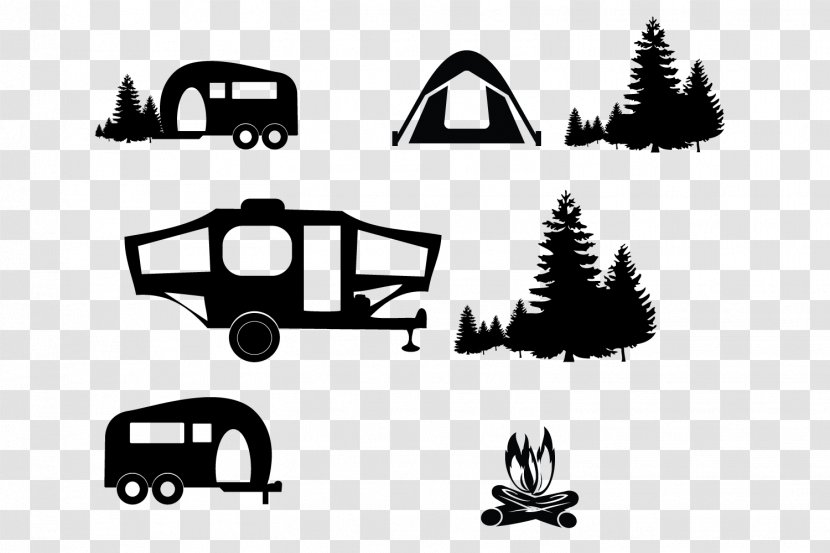 Clip Art Camping Image - Logo - Ruby Beach Reservation Transparent PNG