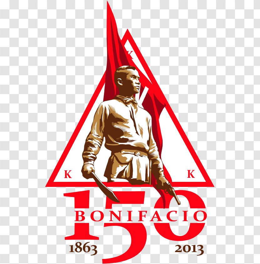 Philippines Bonifacio Monument Day History Filipino - Logo - Acerola Poster Transparent PNG