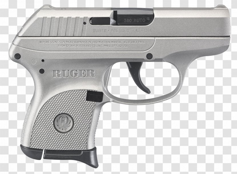 Ruger LCP Automatic Colt Pistol .380 ACP Sturm, & Co. Firearm - Gun Barrel - 380 Acp Transparent PNG