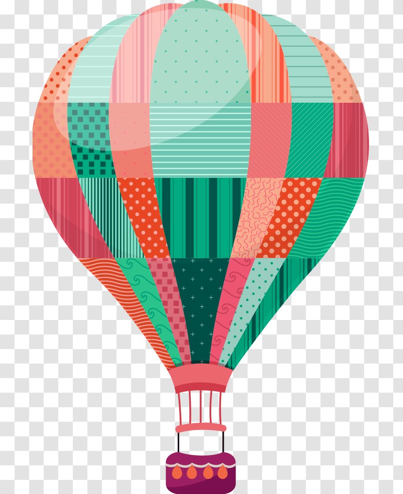Hot Air Balloon Vector Graphics Aircraft Image - Airplane Transparent PNG