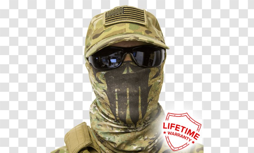 Balaclava Military Camouflage Mask Neck Gaiter - Headgear Transparent PNG