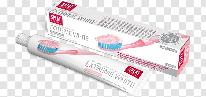 Toothpaste Splat-Cosmetica Tooth Whitening Mouthwash - Cosmetics - White Splat Transparent PNG