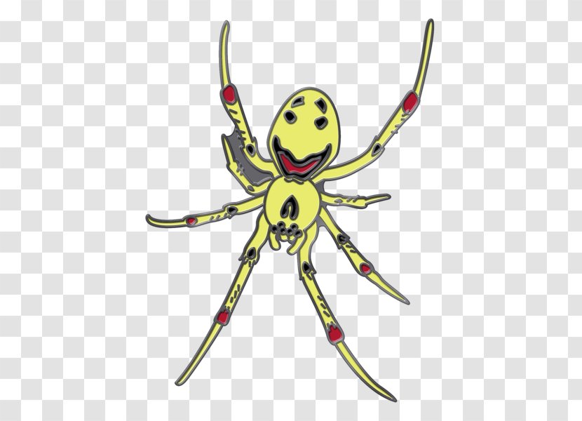 Spider Theridion Grallator Smiley Maui - Animal Transparent PNG