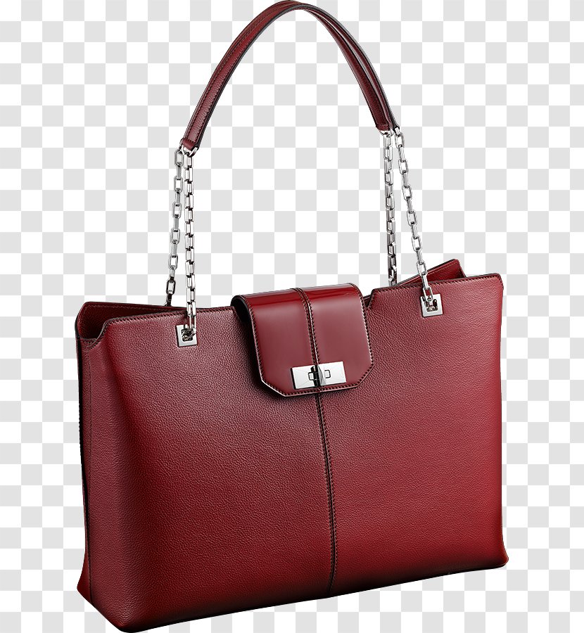 Tote Bag Handbag Cartier Satchel - Metal Transparent PNG