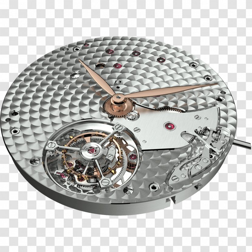 Tourbillon Lever Escapement Metal Repeater Movement - Model Transparent PNG