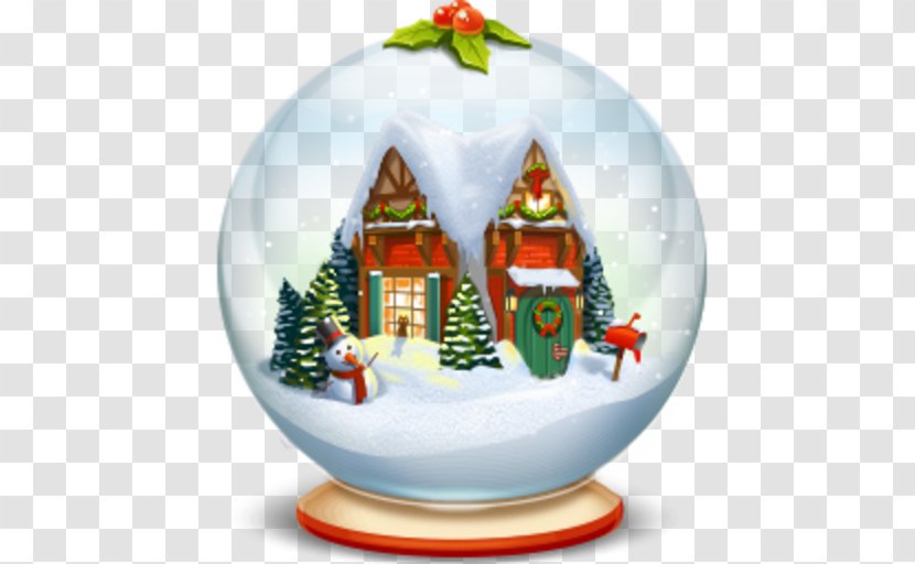Crystal Ball Christmas Gift Transparent PNG