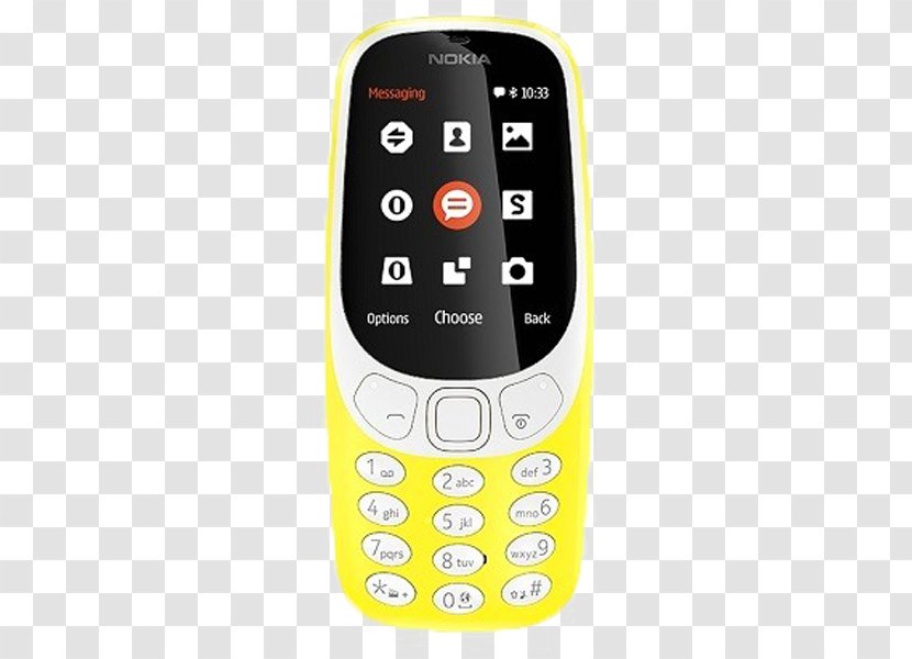 Nokia 3310 諾基亞 Feature Phone 3G - Multimedia - Vector Transparent PNG