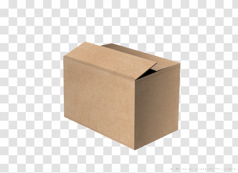 Kraft Paper Box Cardboard Carton - Warehouse Storage Transparent PNG