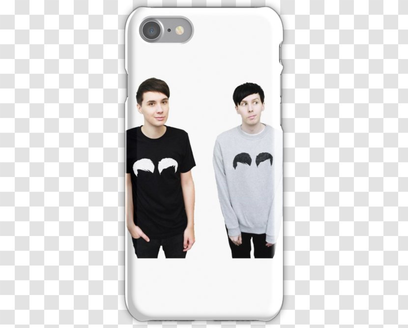 Dan Howell T-shirt And Phil Clothing - Hoodie Transparent PNG