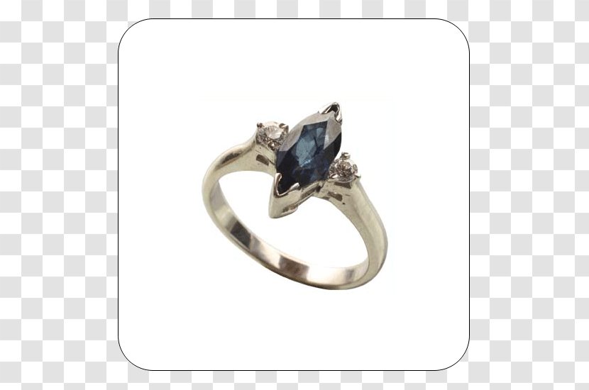 Product Design Sapphire Body Jewellery Diamond - Silver - Precious Stones Transparent PNG