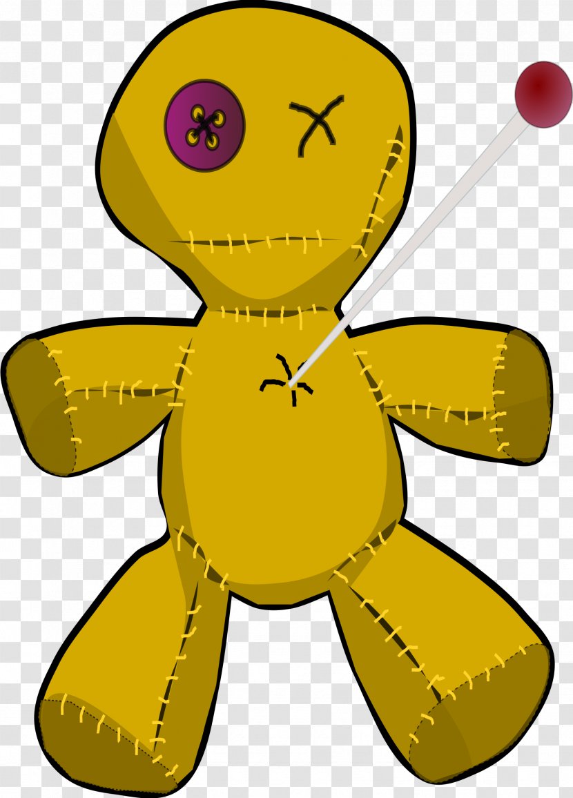 Voodoo Doll West African Vodun Haitian Vodou Clip Art - Yellow - Stock Photography Transparent PNG