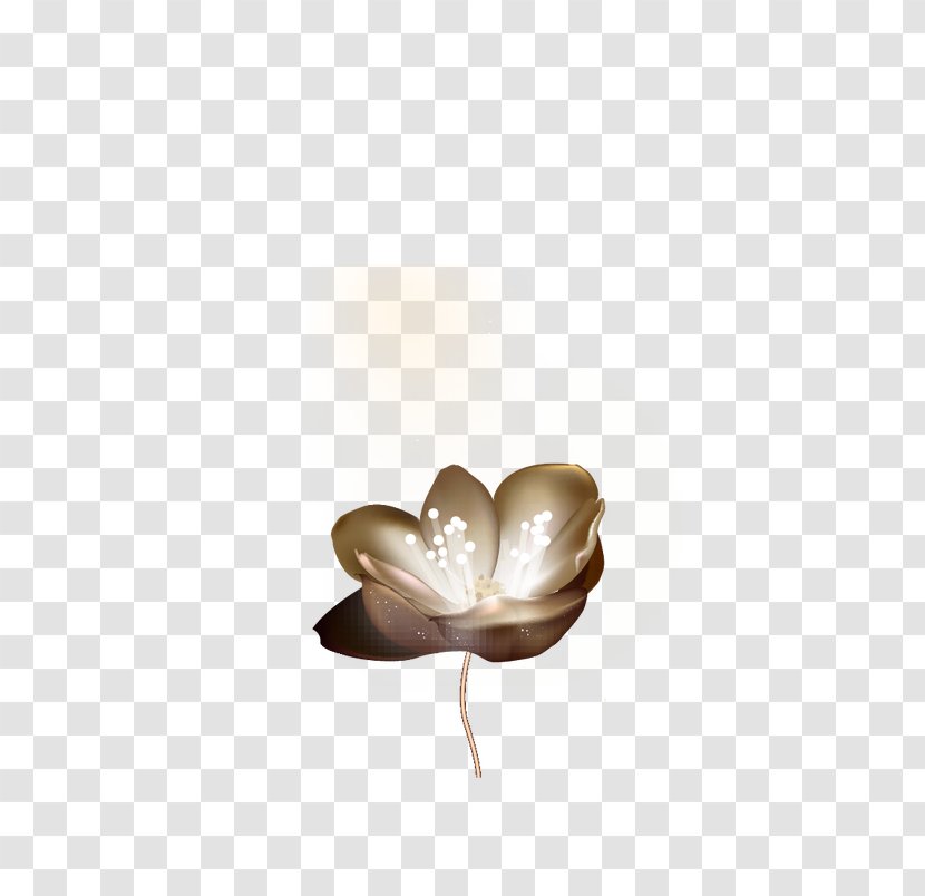 Petal - Lighting - Fantasy Golden Lotus Transparent PNG