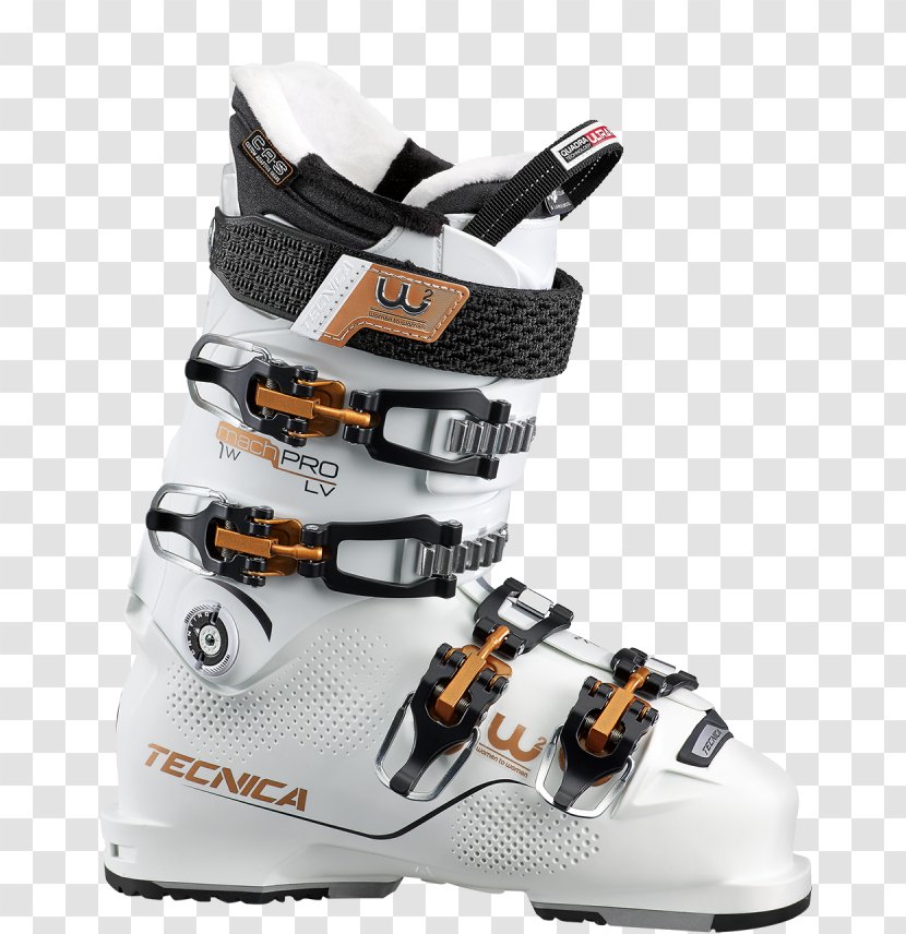 Tecnica Mach1 Pro LV Women White 23.5 (37 EUR) Ladies / Ski Boots Group S.p.A Skiing - Editorial Board Kristin Transparent PNG