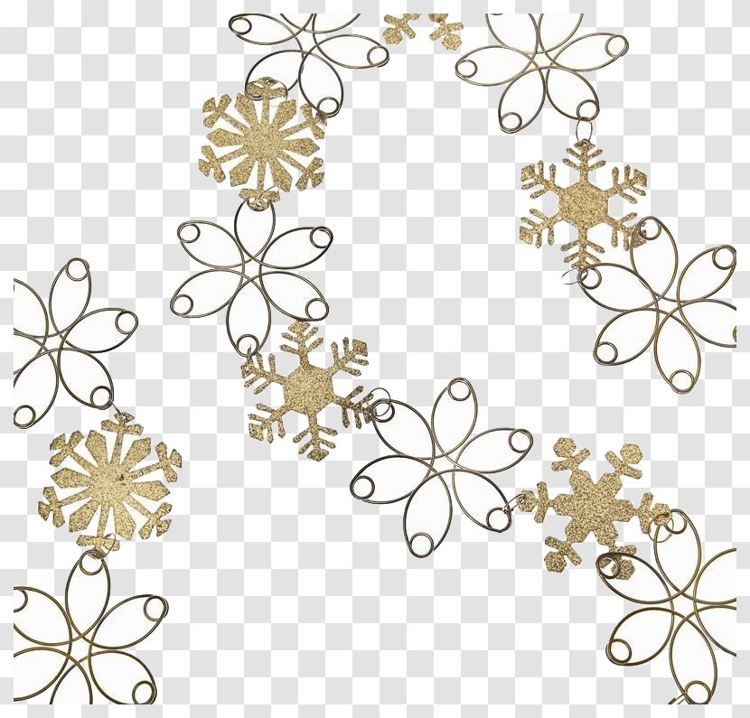 Christmas Snowflake - Pixel - Decoration Series Transparent PNG