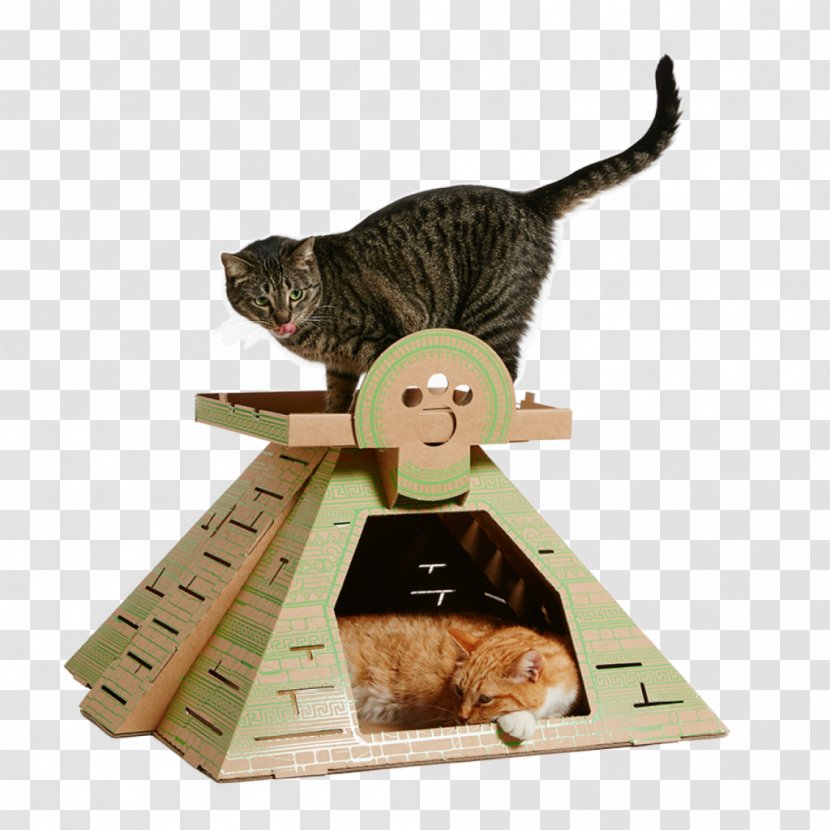 Poopy Cat Paper Dog Houses - Box Transparent PNG