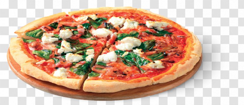 California-style Pizza Sicilian Cuisine Of The United States - Cheese - Delivery Transparent PNG
