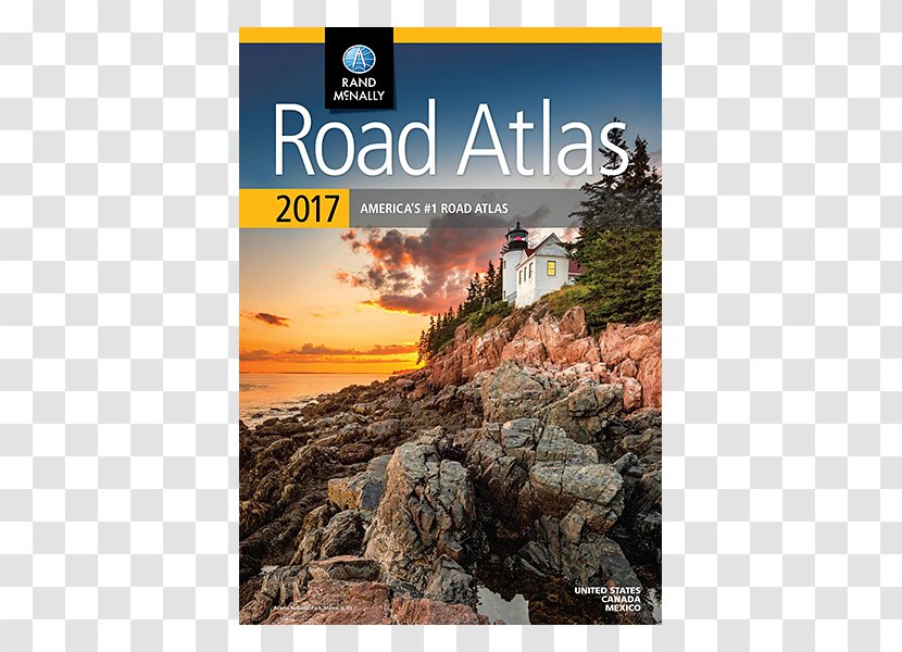 Rand McNally 2009 The Road Atlas Large Scale: United States And Vacation Guide 2018 Scale Atlas: Lsra Midsize Transparent PNG