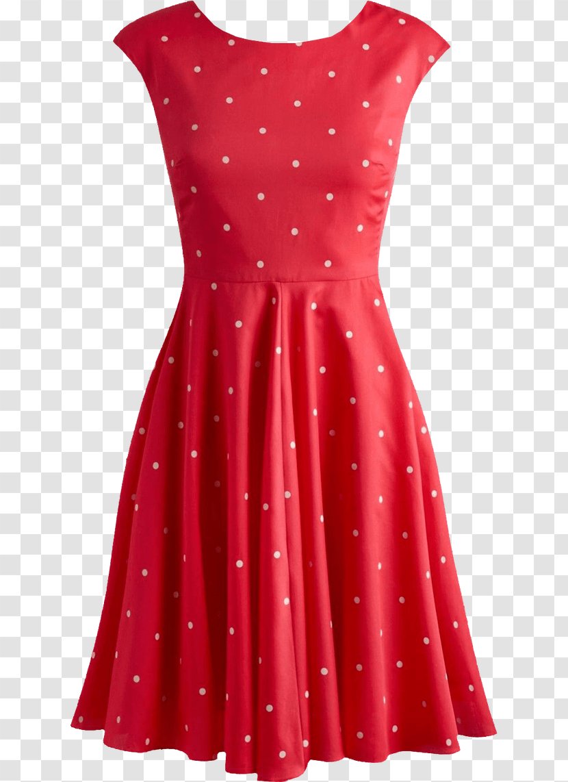 Dress Clothing Red Clip Art - Vintage Transparent PNG