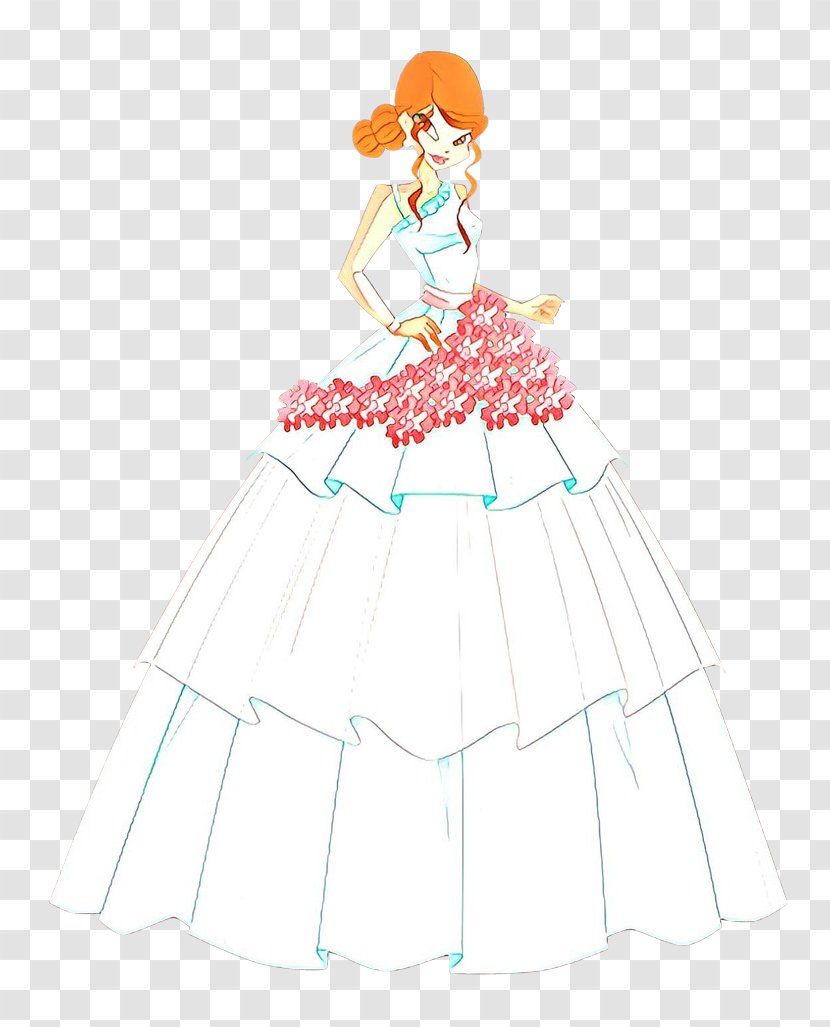 Dress Costume Pattern Illustration Line - Design - Fiction Transparent PNG