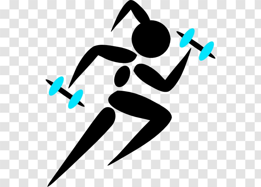 The Female Runner Running Clip Art - Woman Transparent PNG