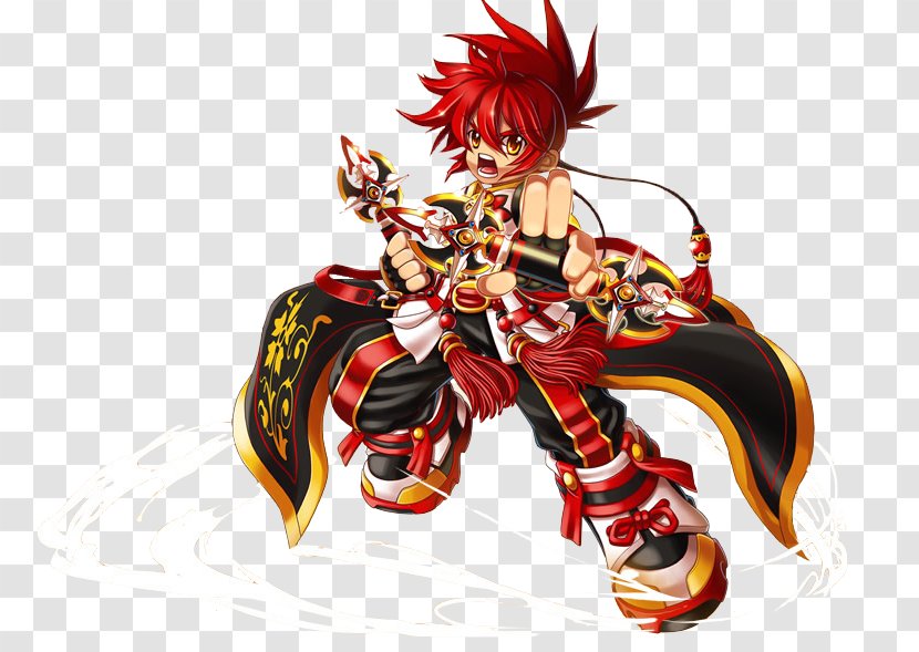 Grand Chase Elsword Jin KOG Games Sieghart - Cartoon - Eluminado Transparent PNG