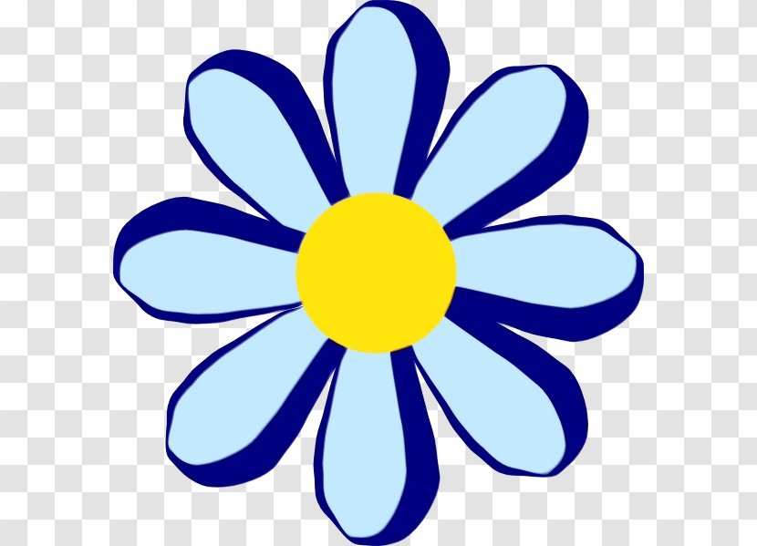 Blue Watercolor Flowers - Wildflower - Plant Transparent PNG
