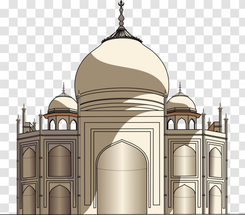 Taj Mahal Monument - Mosque Transparent PNG
