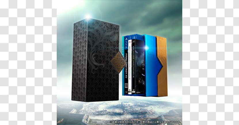 Final Fantasy XV VII PlayStation 4 Video Games 3 - Playstation - Title Box Transparent PNG