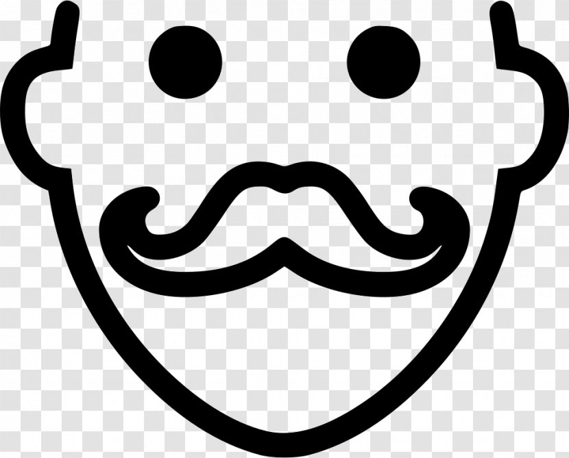 Moustache Beard - Smiley Transparent PNG