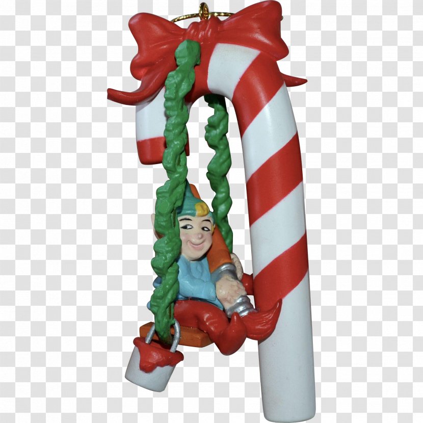 Candy Cane Christmas Ornament Elf Pixie - Frame Transparent PNG